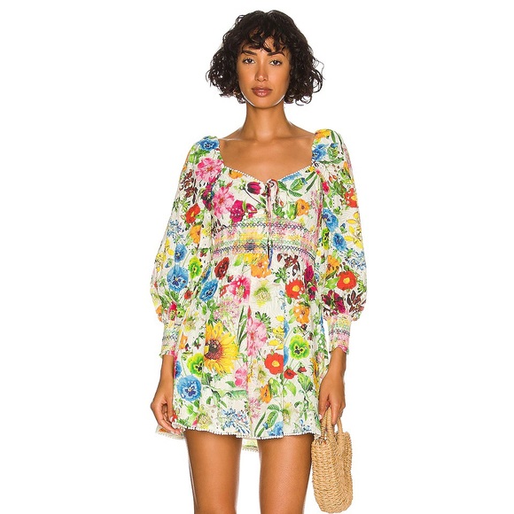 Alice + Olivia Dresses & Skirts - Alice & Olivia Crawford Floral Mini Dress - NWT
